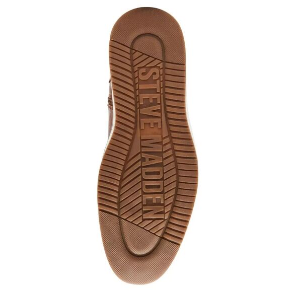 Steve Madden “P-Jelen” Men’s Side Zip Chukka Dress & Comfort Boot (Cognac) Brown main image 5